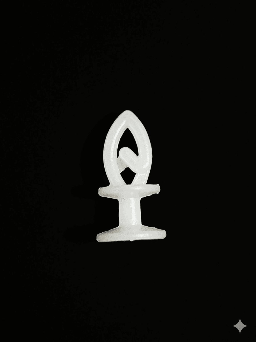 Geçmeli Perde Düğmesi (Rulet)